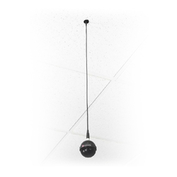 Extended length Black "drop cable" for connecting Spherical Ceiling Microphone Array element to electronics interface