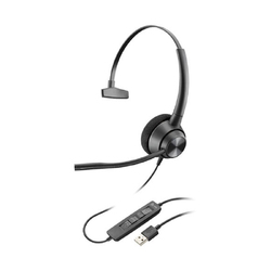 EncorePro EP310 Monaural USB-A Corded Headset with Inline Controls