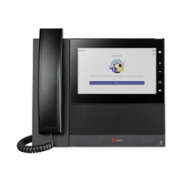 Polycom CCX 600 Microsoft Teams Business IP Phone with 7 Inch LCD Display and Handset