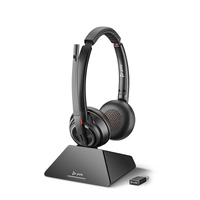 Plantronics Savi S8220 UC OTH, Stereo Wireless Headset, USB-A PC