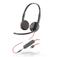 Blackwire C3225 Stereo 3.5mm and USB Headset