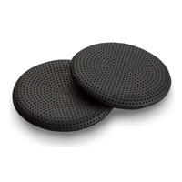 HP POLY SPARE EAR CUSHIONS, QTY 2, LEATHERETTE, C300'S