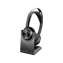 HP POLY VOYAGER FOCUS 2 UC STEREO HEADSET ANC BT700 USB-C DONGLE PC/MOB INCL USB-A ADAPTOR