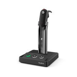 YEALINK DECT WIRELESS (WH63) UC CONVERTIBLE HEADSET WITH BASE , 2.5MM , RINGER