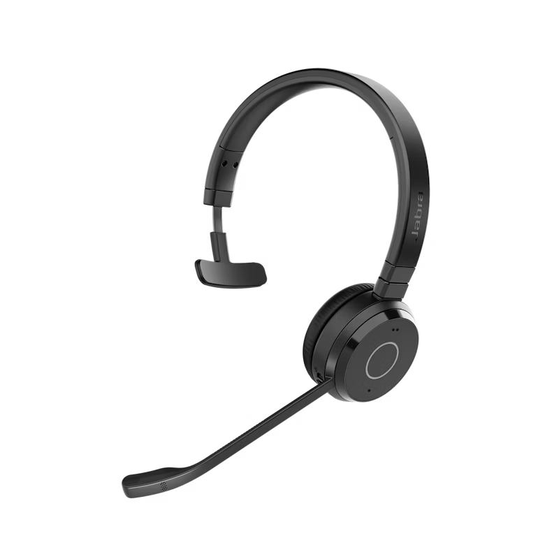 Jabra Evolve 65 TE MS Mono Wireless Bluetooth Headset + Link 380A