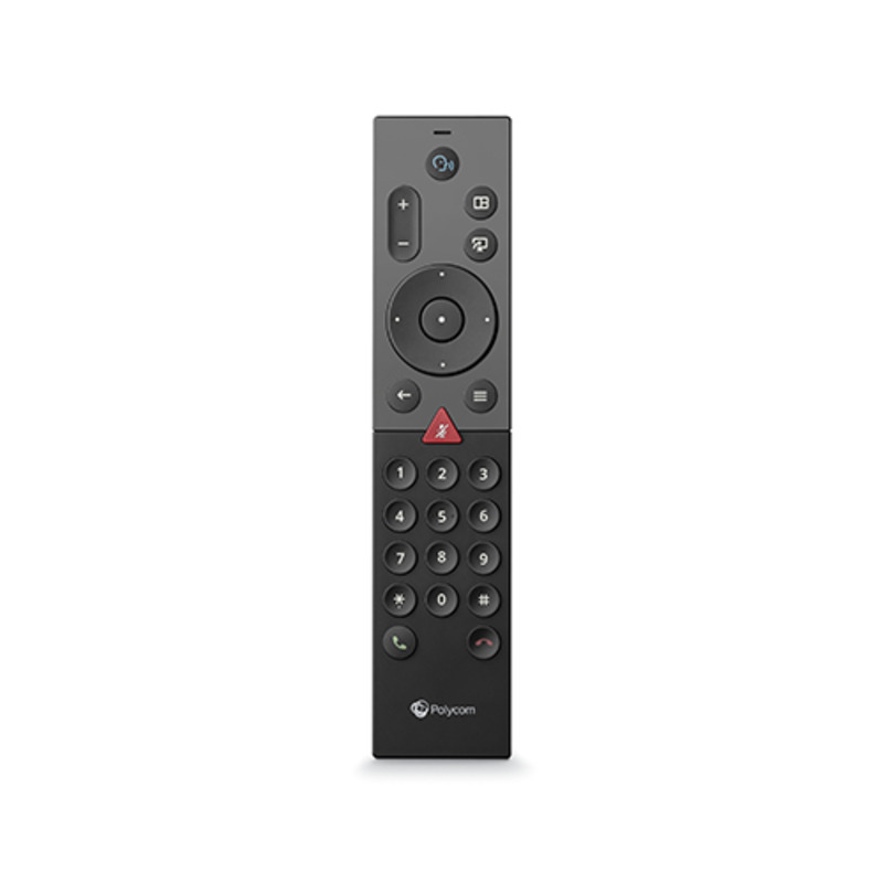 Poly Bluetooth Remote Control, 2 AAA batteries included. Compatible with Poly G7500 and Studio X family.