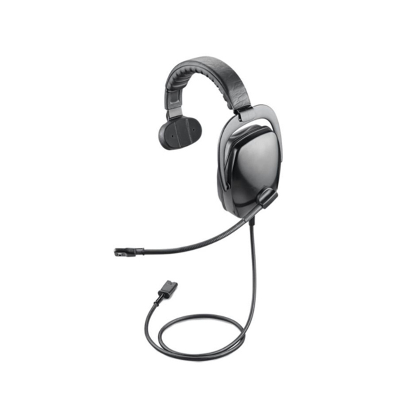 HP POLY SHR2082-01 SINGLE-EAR CIRCUMONAURAL HEADSET RUGGEDIZED W/QD - LEAD TIME TBA