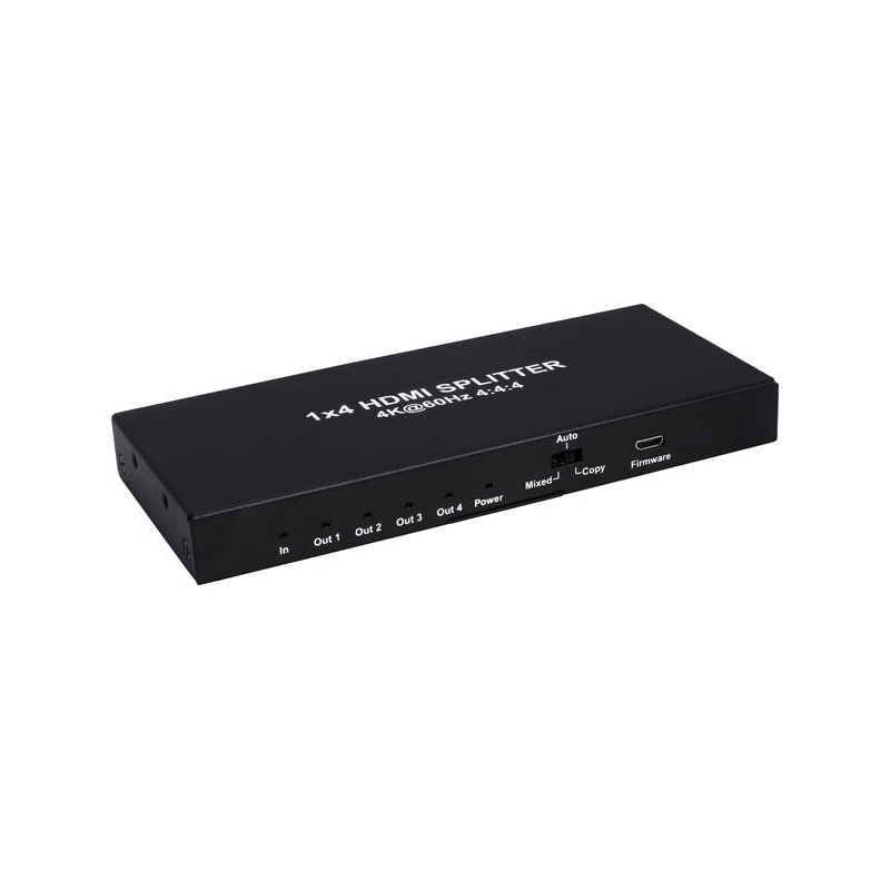 4K 1x4 HDMI Splitter V2.0 18GBps Bandwidth