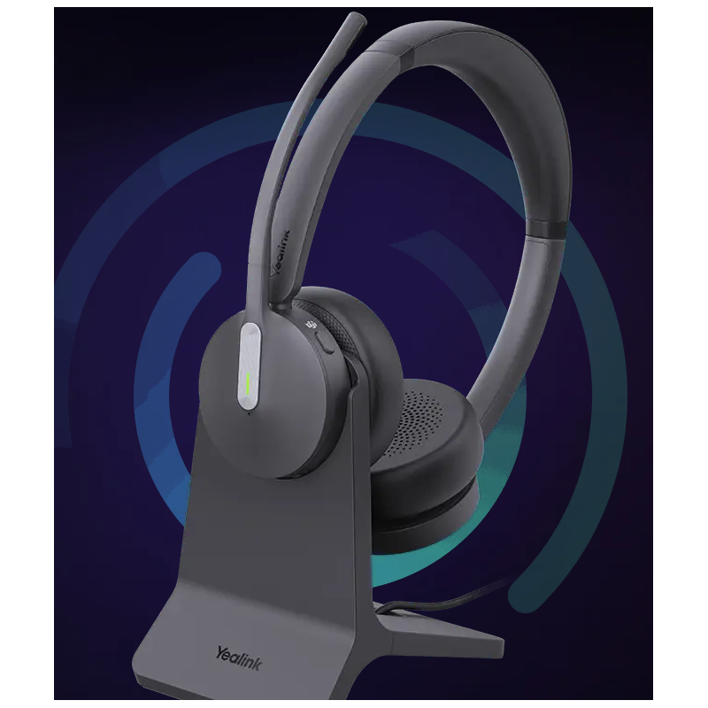 Yealink BH70-Dual Headset with charger  USB-c-A Adapter