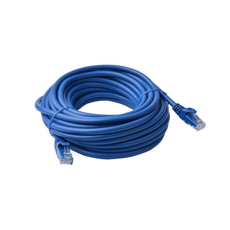 Cat-6A 2.0m SSTP LSZH Ethernet Patch Lead (Blue)