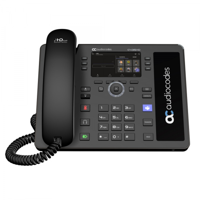 Teams C435HD-R IP-Phone PoE GbE black