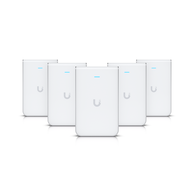 UniFi 802.11AC In-Wall Access Point with Ethernet port 5 Pack