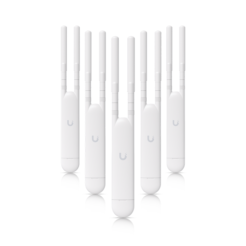 UniFi AP AC Outdoor Mesh 1167Mbps, dual-omni antennas 5 Pack - PoE injector not included