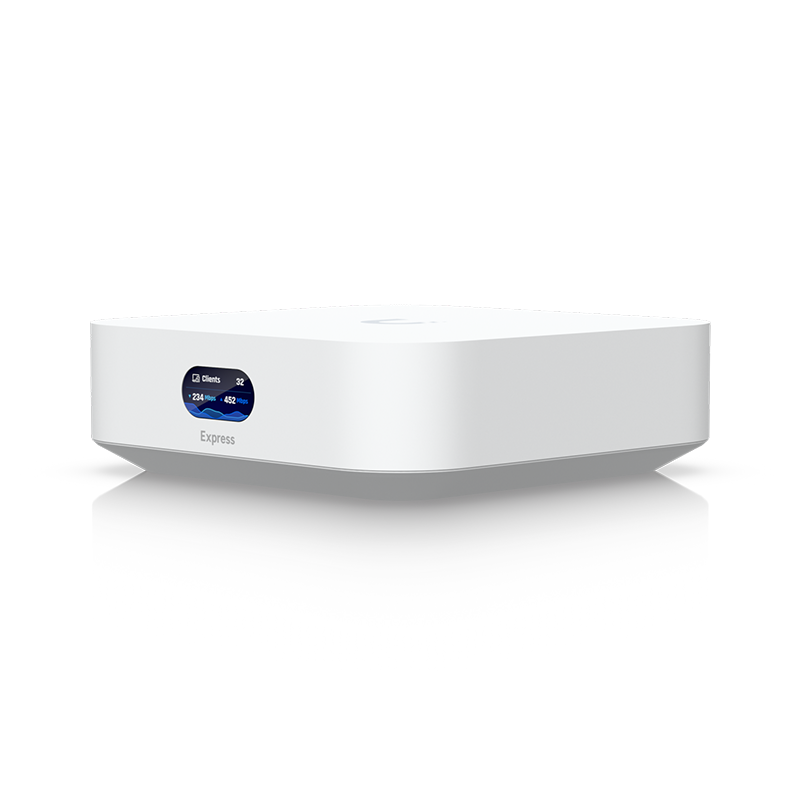 Ubiquiti UX UniFi Express Powerfully Compact UniFi Cloud Gateway with WiFi 6 Access Point