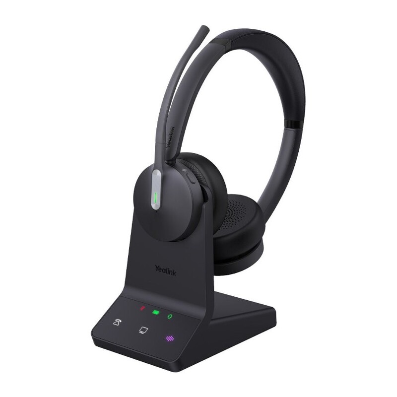 YEALINK DECT WIRELESS (WH64) MS STEREO BLUETOOTH/DECT HEADSET WITH BASE STATION