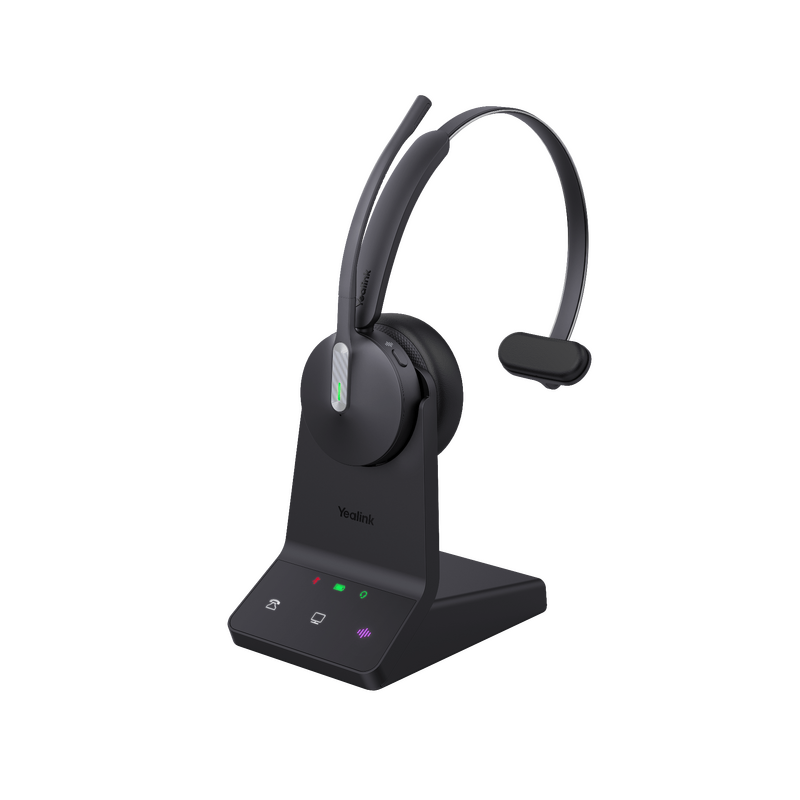 YEALINK DECT WIRELESS (WH64)UCS MONO BLUETOOTH/DECT HEADSET WITH BASE STATION